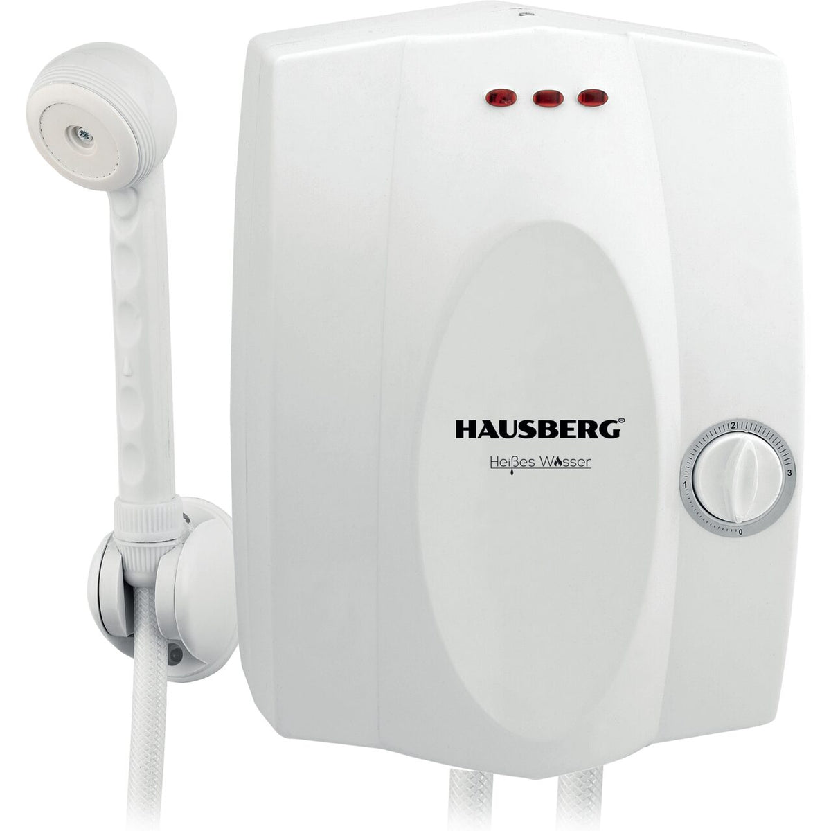 Incalzitor instant fara rezervor Hausberg HB-0070, putere max 7500W, 220V, 9000W 240V, presiune 4-6 bar, debit 3L/min, Nivel izolare IPX1