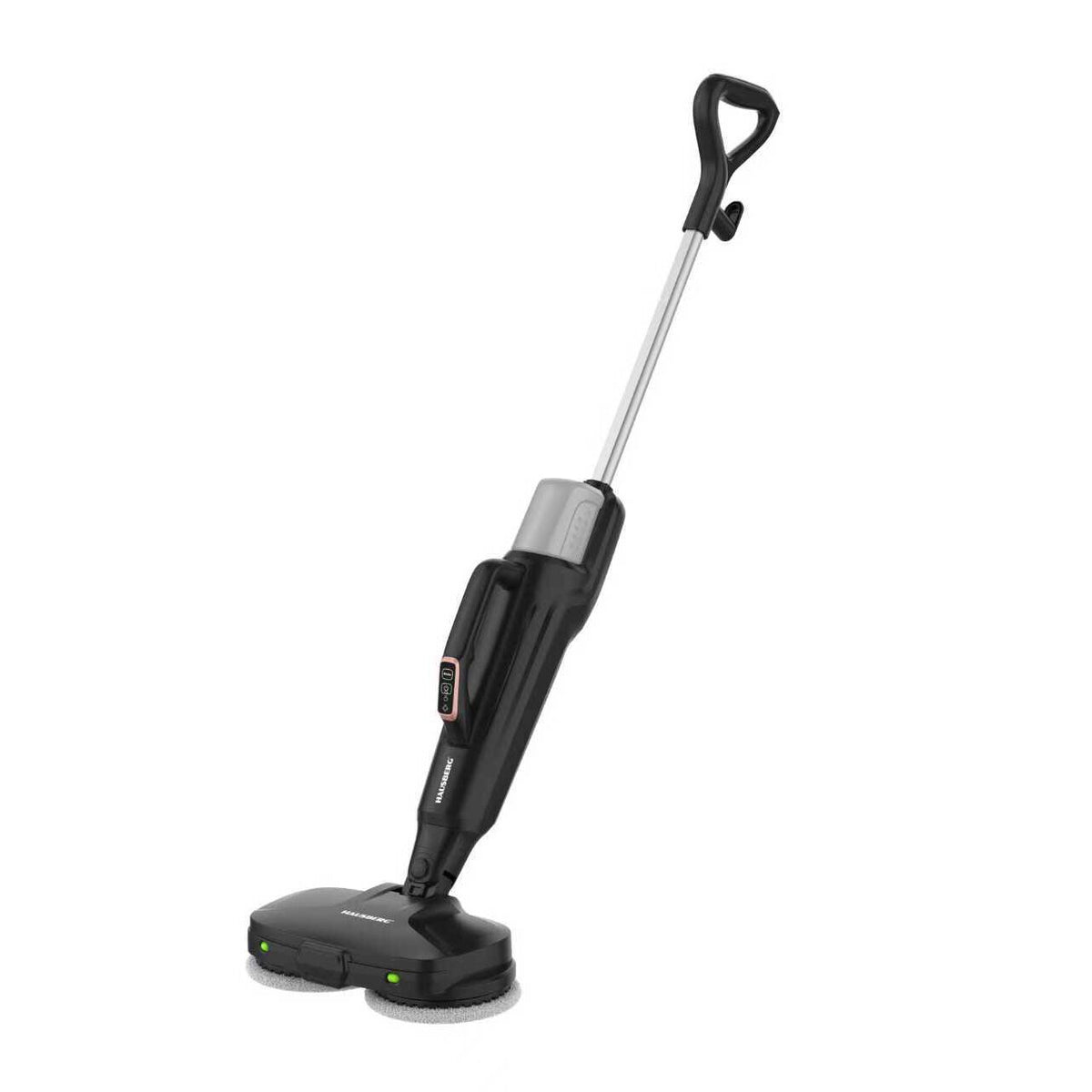 Mop Electric cu Abur Multifuncțional Hausberg HB-2884NG, 1380W, Cap Rotativ 360°, Autonomie 23 min, Lumini LED, Kit 10 Accesorii