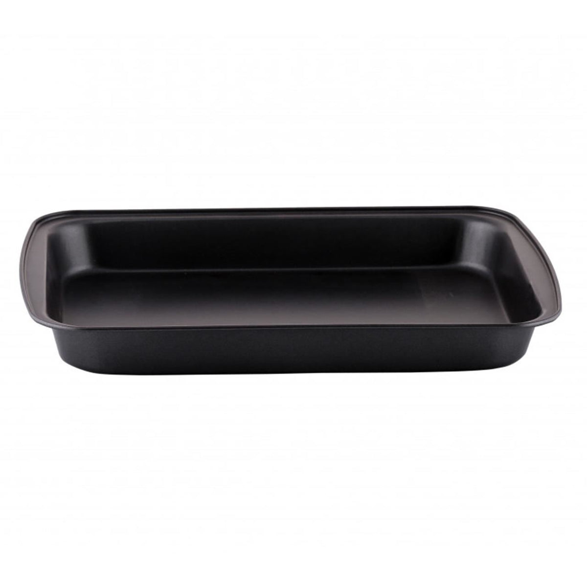 Tava dreptunghiulara pentru copt, Ertone ERT-MN 561B, anti-aderenta, 31x20,5x4 cm, Negru