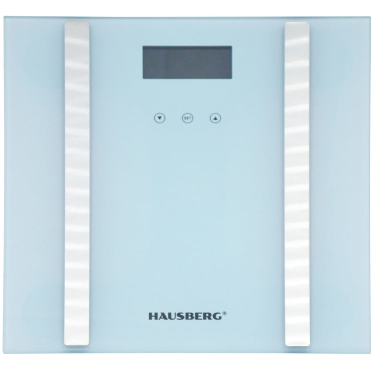 Cantar de baie Hausberg HB-6004AB, 180kg, Afisaj Led, inchidere automata, putere 6V, Alb