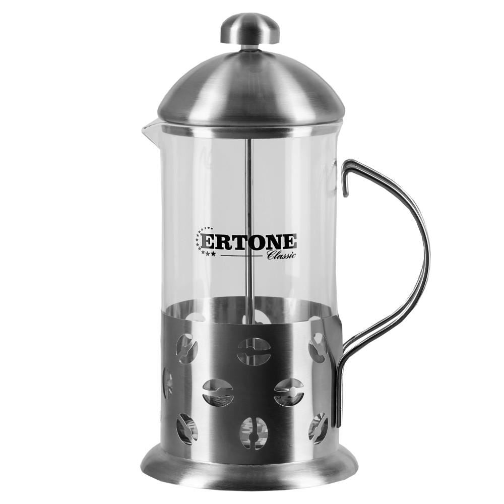 Infuzor din sticla pentru Cafea/Ceai ERTONE ERT-MN 126, filtru inox, 350 ml