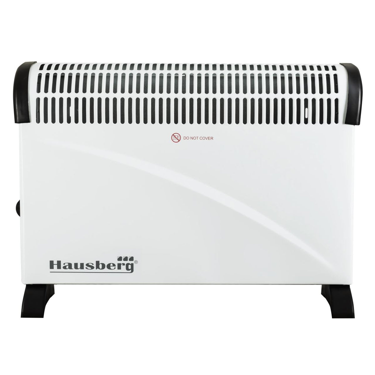 Convector electric HAUSBERG HB-8201, 2000W, 3 nivele de putere, termostat reglabil, functie turbo