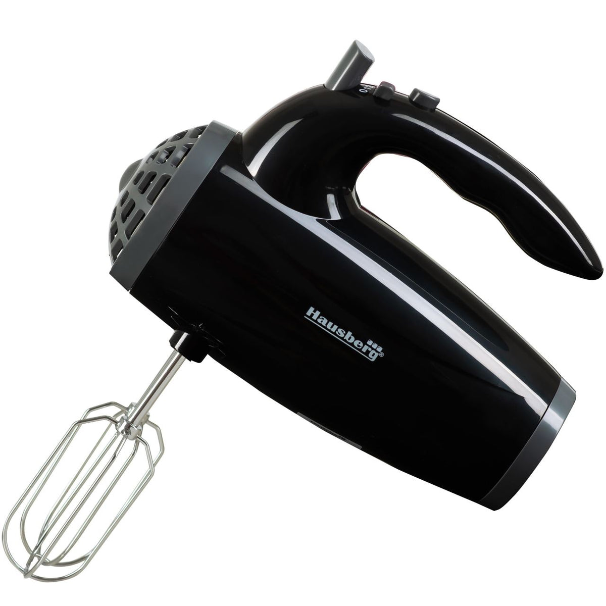 Mixer de mana Hausberg HB-4119NG, 5 viteze, putere 300W, motor de cupru