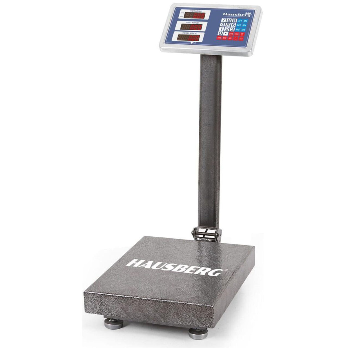Cantar electronic cu platforma Hausberg HB6064, 150 kg, ecran dublu, afisaj lcd