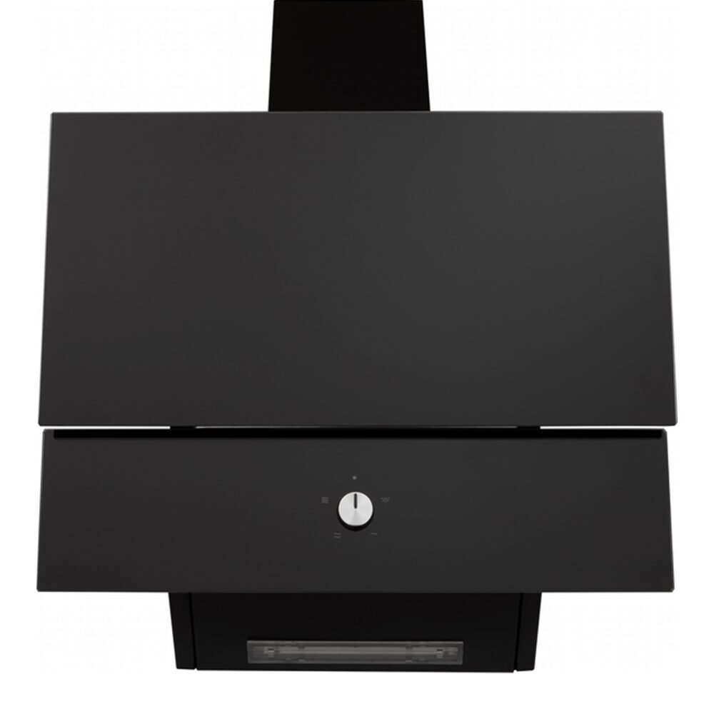 Hota Incorporabila decorativa Hausberg HB-2285NG, 163W , Filtru aluminiu, Putere de absorbtie maxim 650 m3/h, 60 cm, Negru