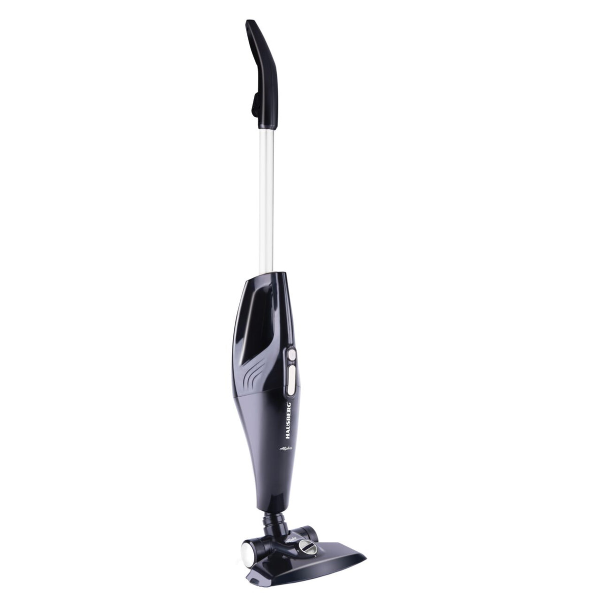 Aspirator vertical de mana HAUSBERG HB-2827NG 2 in 1, fara sac, aspirare uscata, filtru textil lavabil, 1.2 l, 800 W
