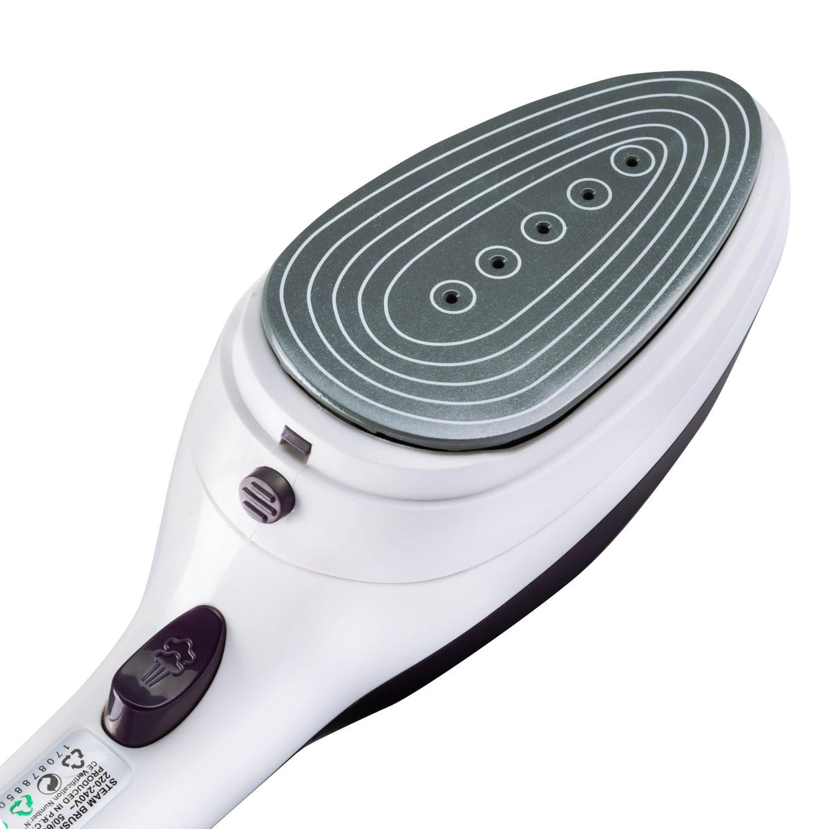Fier de calcat vertical cu talpa ceramica Hausberg HB-7885MV ,1100 W, accesoriu detasabil cu 2 perie