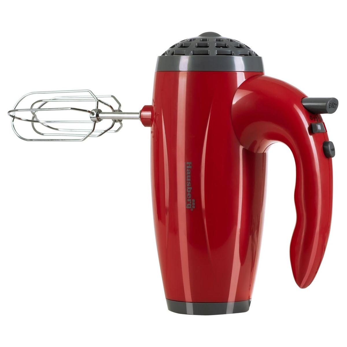 Mixer de mana Hausberg HB-4119RS, 5 viteze, putere 300W, motor de cupru
