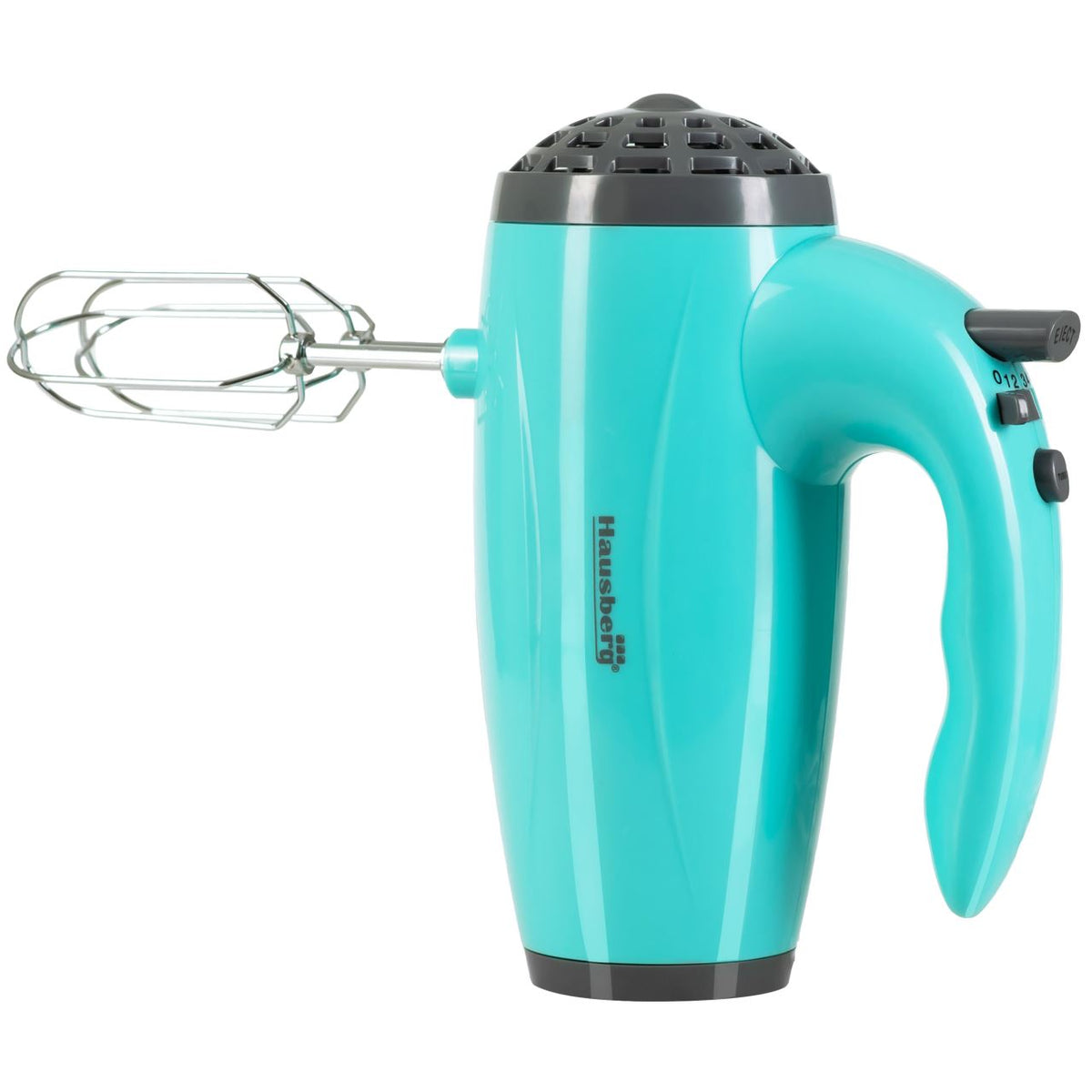 Mixer de mana Hausberg HB-4119BL, 5 viteze, putere 300W, motor de cupru
