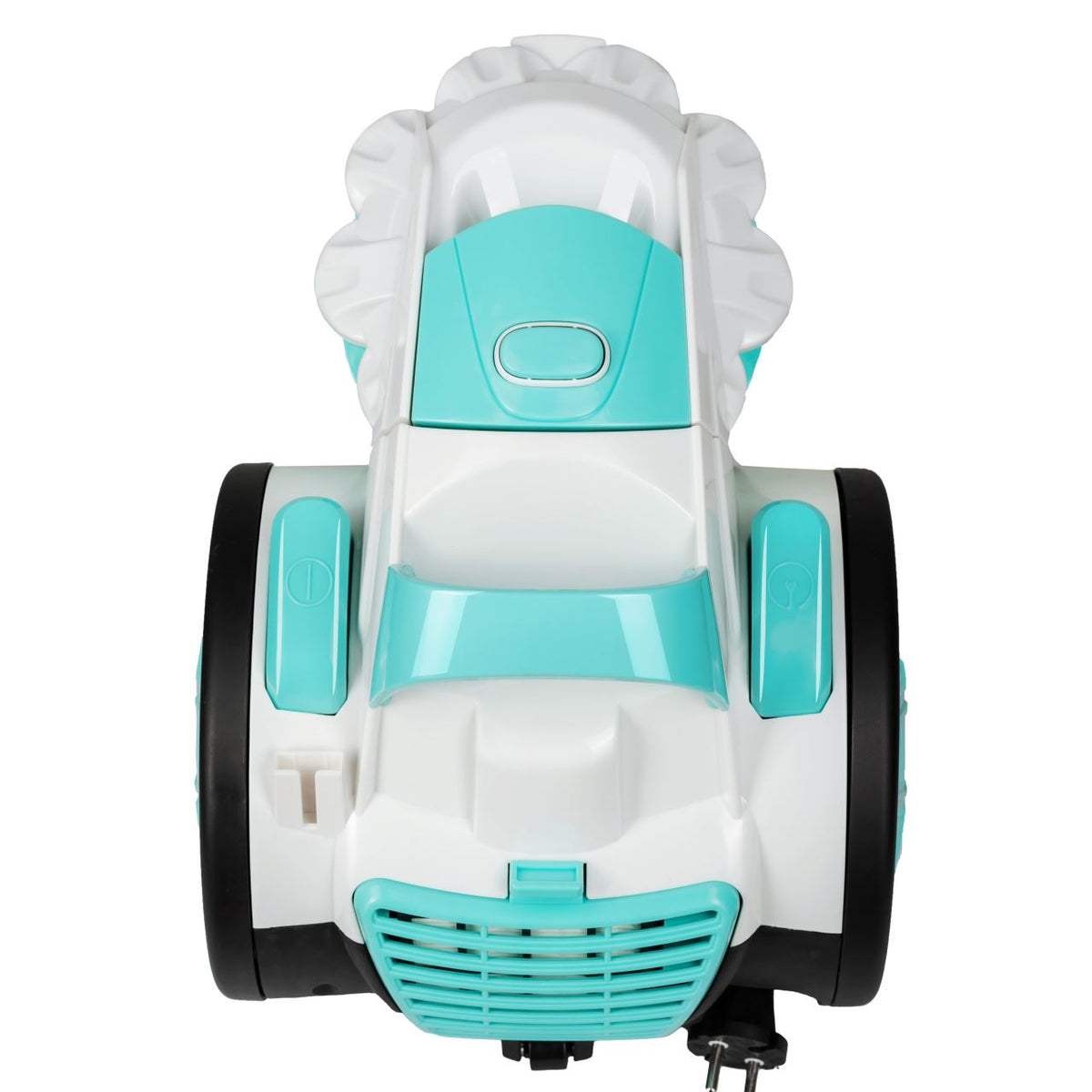 Aspirator fara sac Hausberg HB-2010VR, 700 W, capacitate 3 L, aspirare uscata, ciclonic, filtru HEPA, Alb-Verde