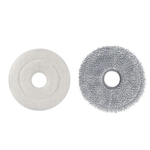 Set 2 Rezerve Mop Hausberg HB-H502-1, Microfibră și Chenille, Compatibile cu Mopul Hausberg HB-H502