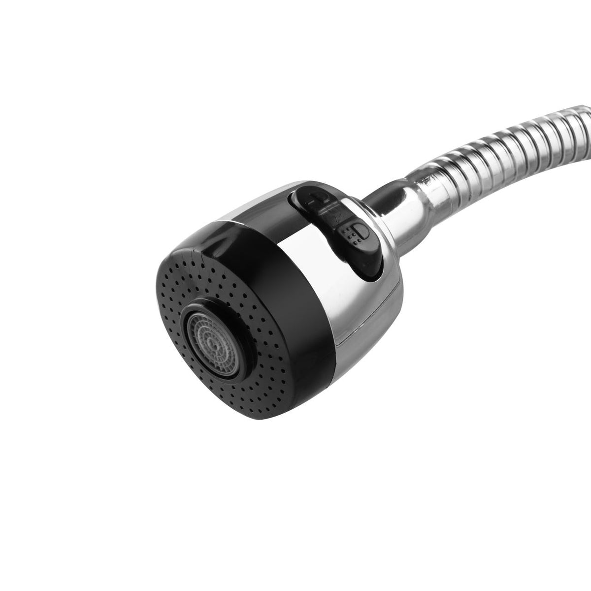 Baterie pentru bucatarie cu pipa flexibila Sanitec SN0017, monocomanda