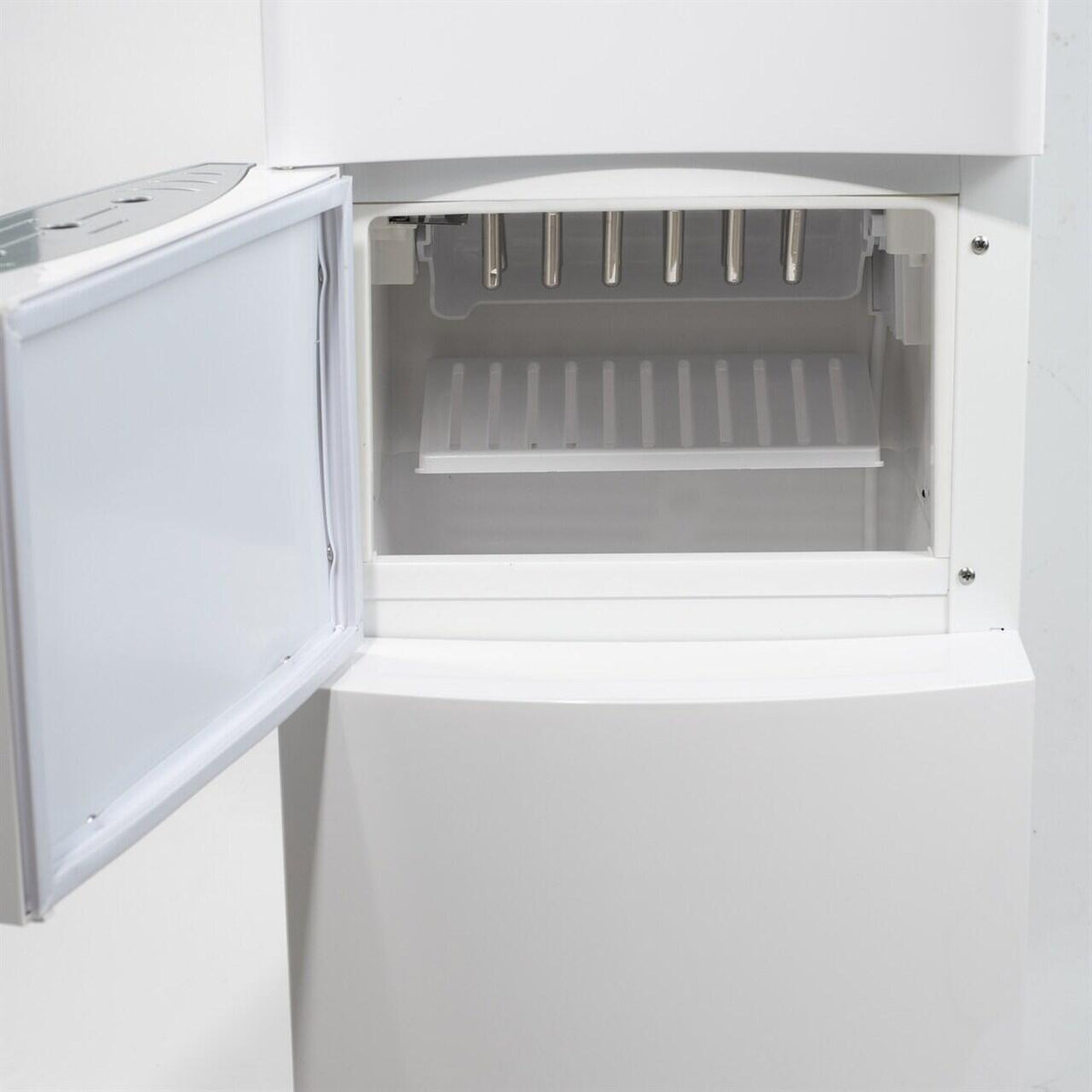 Dozator de Apă cu Aparat de Făcut Gheață Hausberg HB-6033, 650W, 3 Robinete, Răcire Compresor, Gheață 15kg/24h, Argintiu/Negru