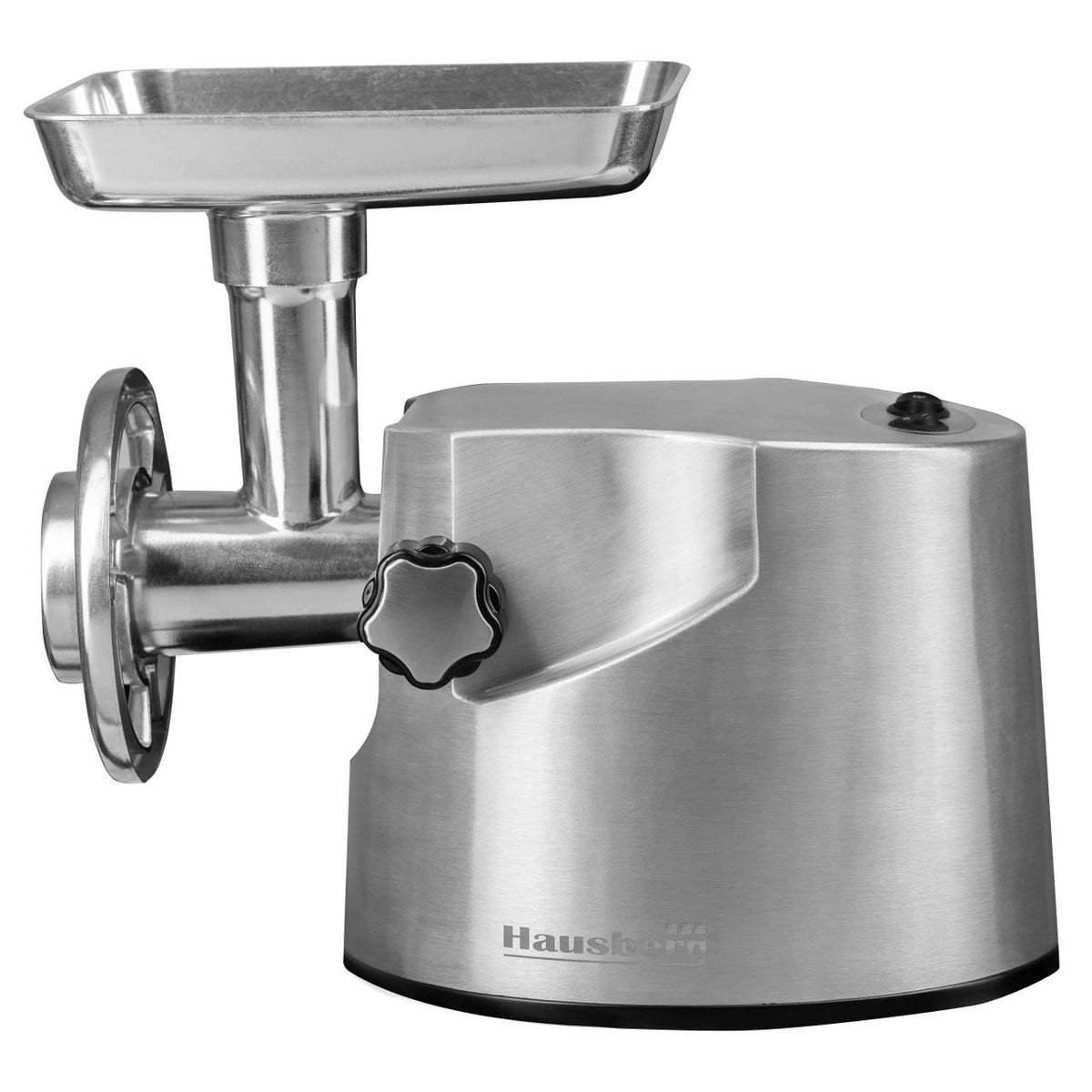 Masina tocat Hausberg HB-3445, 3200W, 2Kg/min, Impingator legume, Carcasa aluminiu, Motor cupru