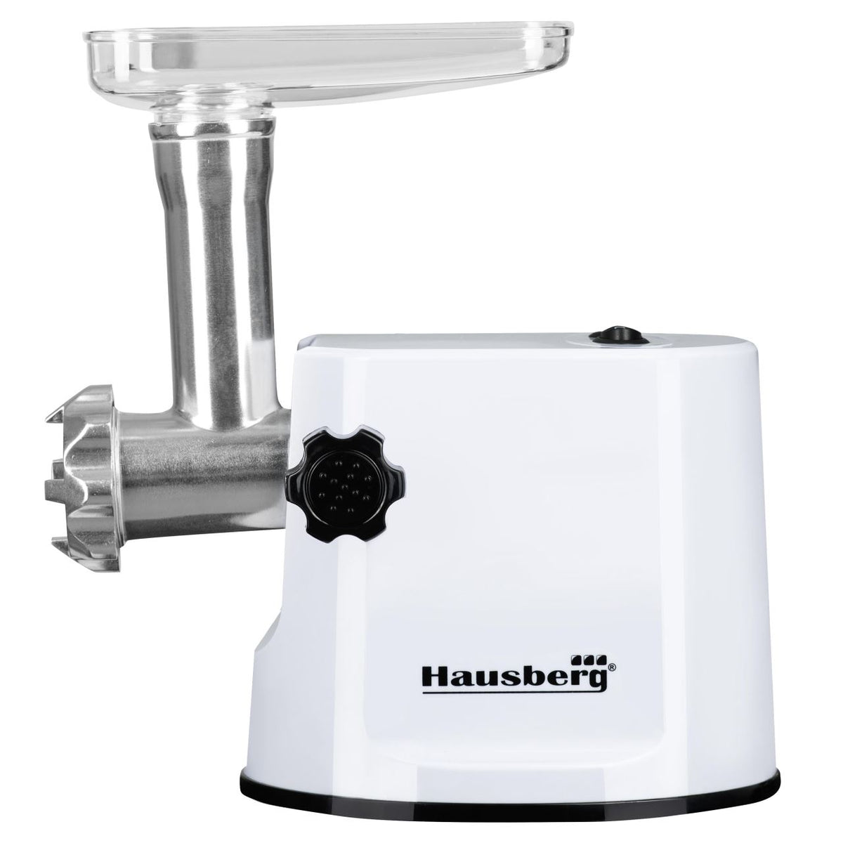 Masina de tocat carne Hausberg HB-3415AB,1000 W, 1Kg/min, Alb