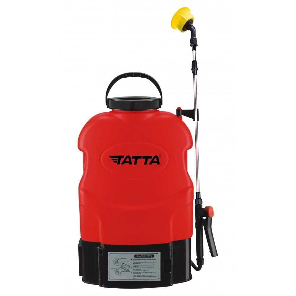 Pompa pentru stropit Tatta TP-1831A, cu acumulator, 12V 8Ah, incarcator 1 A, motor 3.6 lpm, rezervor tip rucsac, 18L