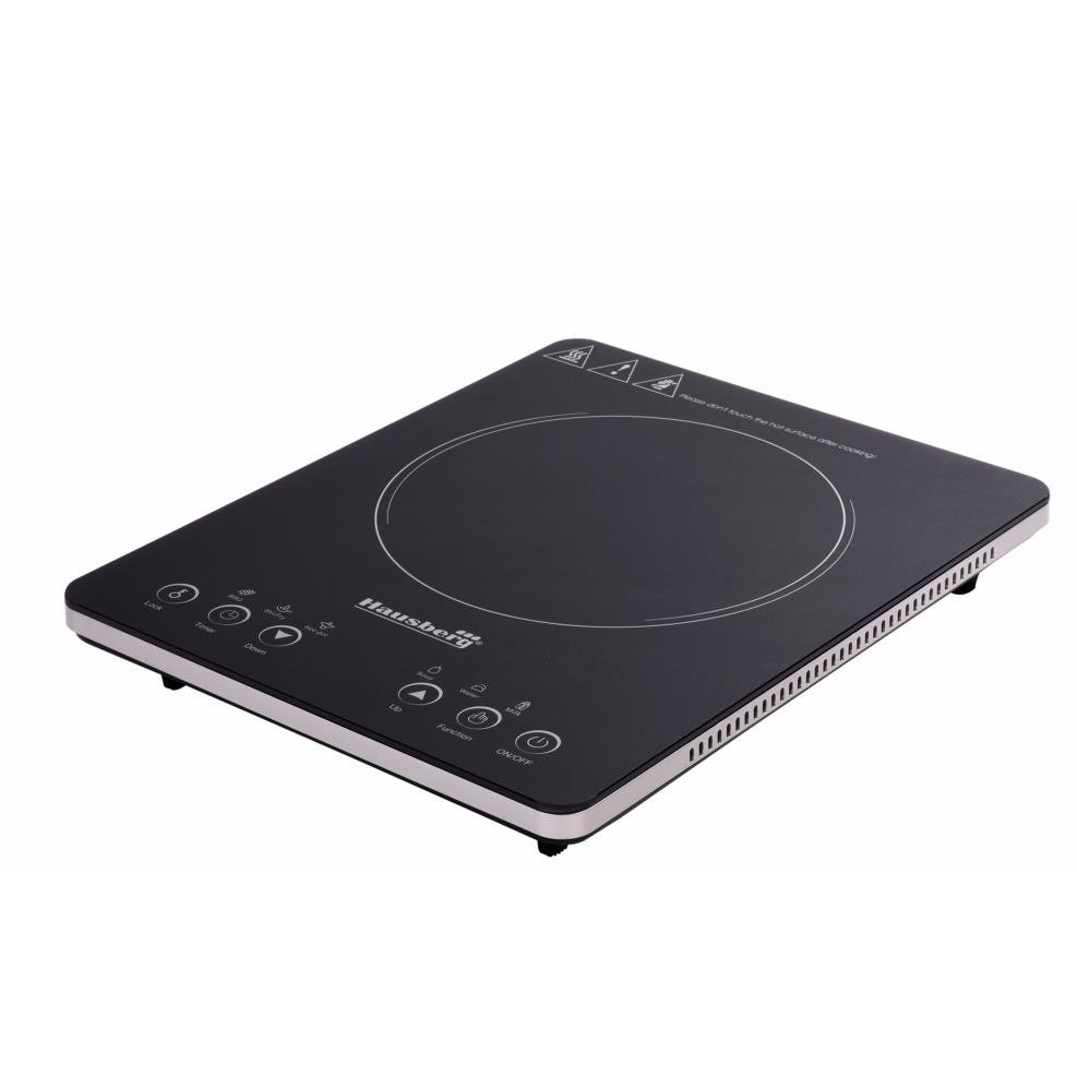 Plita electrica Hausberg HB-1525GR, Gri, 2000W, Touch Screen