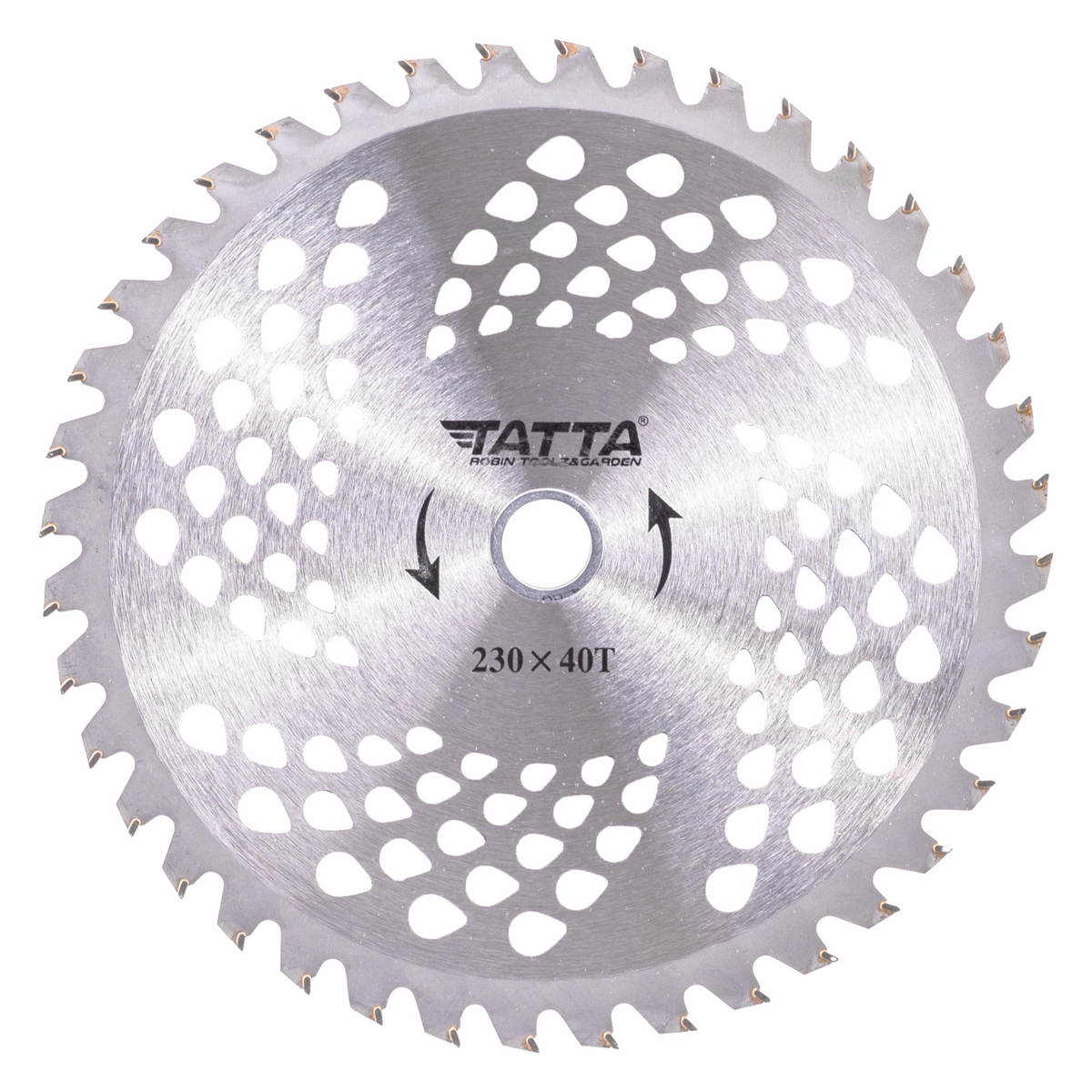 Disc motocoasa circular Tatta TT-1001, dinti vidia, 230x40T, pentru iarba