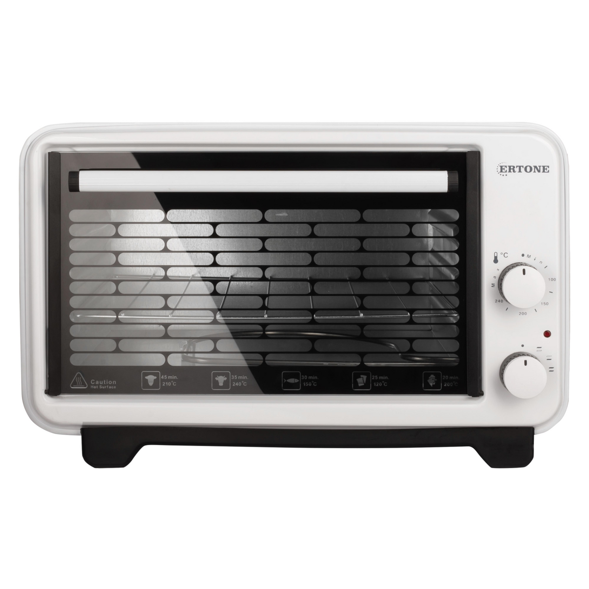 Cuptor electric Ertone MN9135AB, 36L, 1420W, Inaltime reglabila, 2 Tavi, Alb