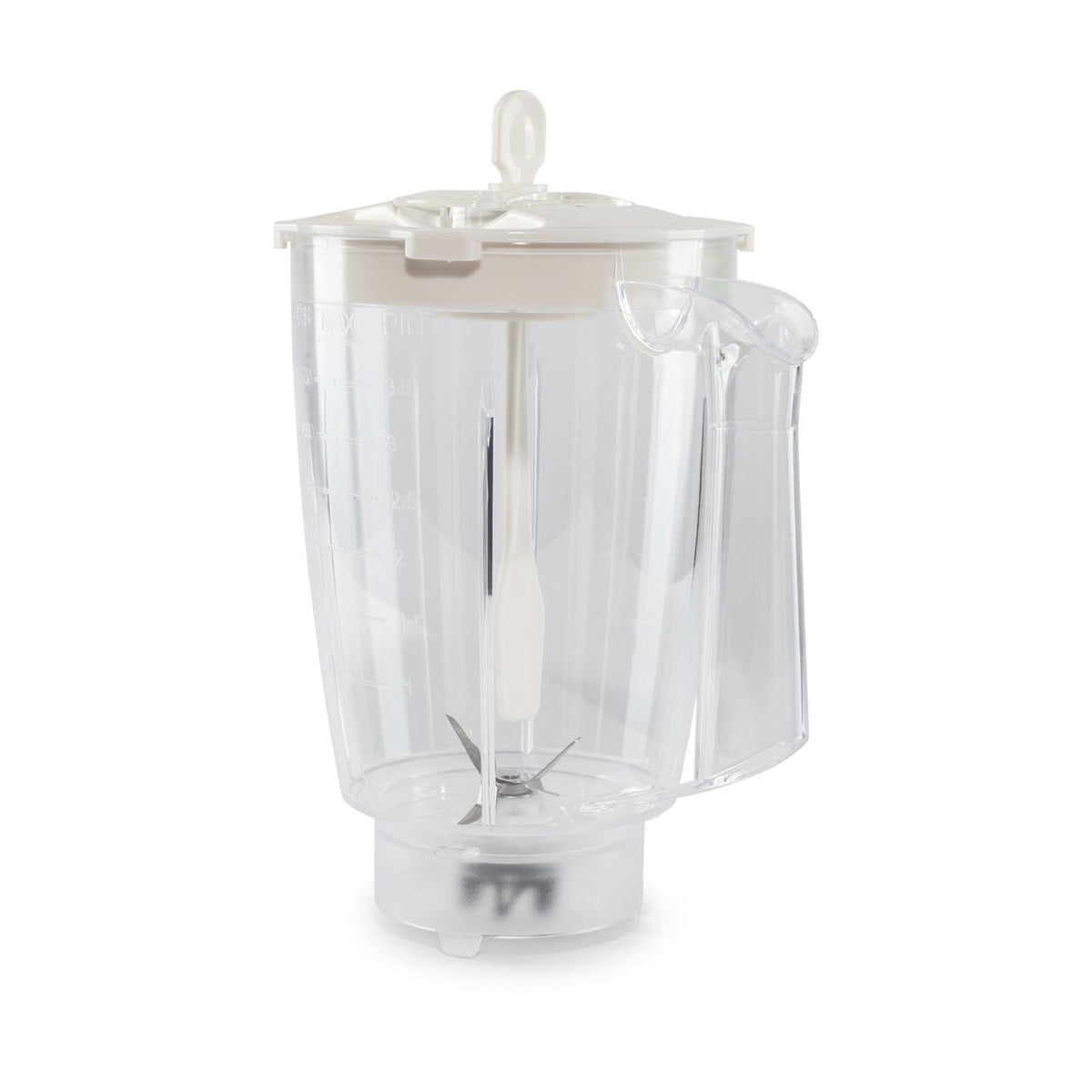 Blender 2 în 1 Hausberg HB-7771AB cu râșniță, 300W, bol plastic 1.75 L, 2 viteze + Pulse, lame inox