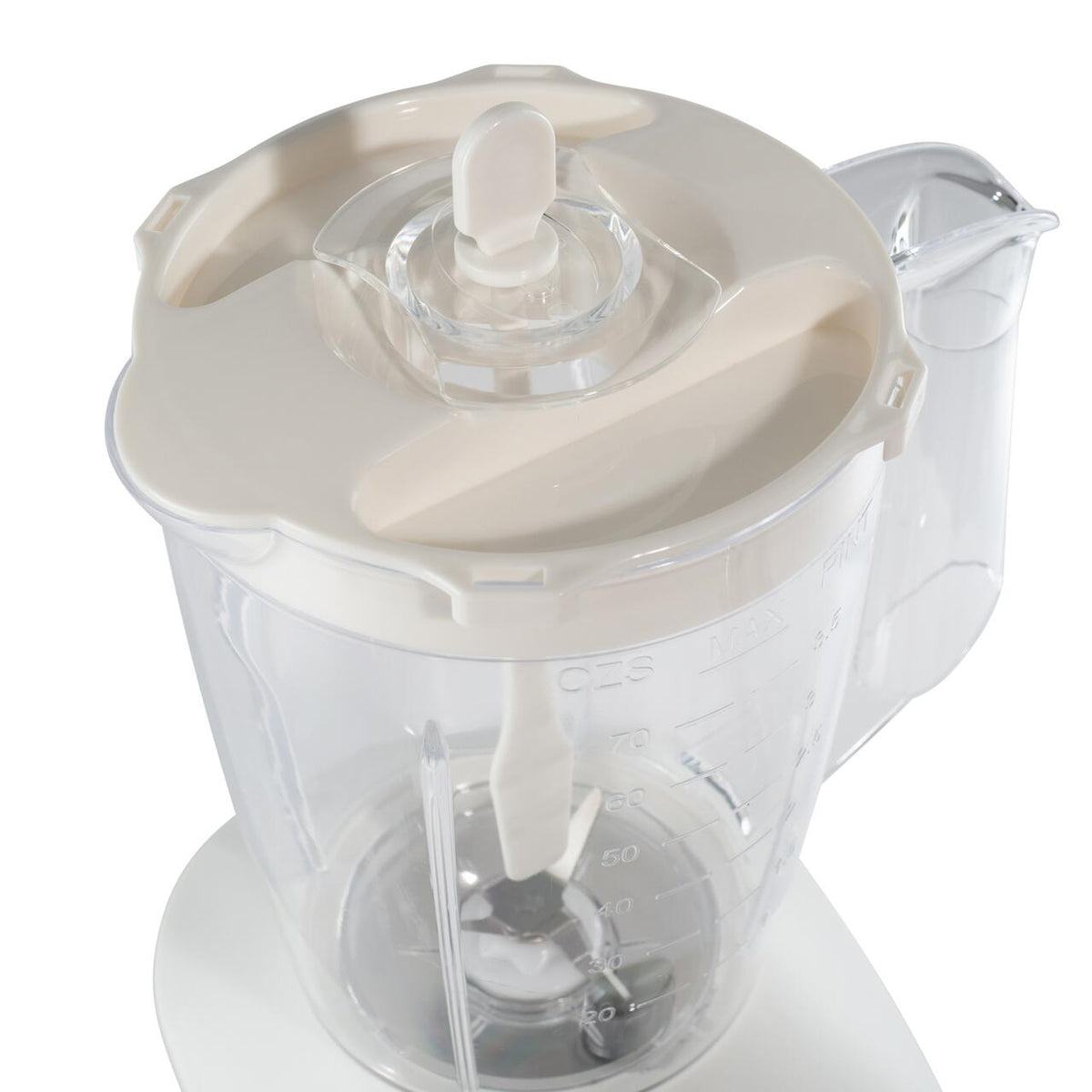 Blender 2 în 1 Hausberg HB-7771AB cu râșniță, 300W, bol plastic 1.75 L, 2 viteze + Pulse, lame inox