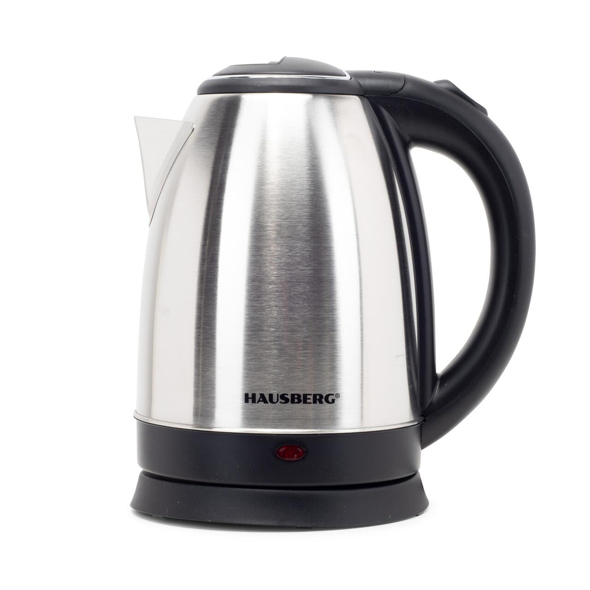 Cana fierbator inox Hausberg HB-3615, 1500 W, 1.8 L, suport rotativ, sistem de protectie