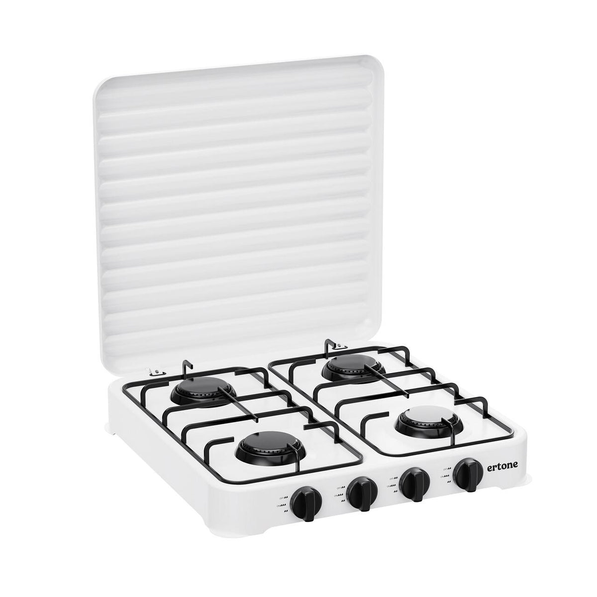 Arzător Gaz Quadruplu MINIQAZ 4 Ochiuri Putere 8.8kW EMAILAT 4Q ERT219AB