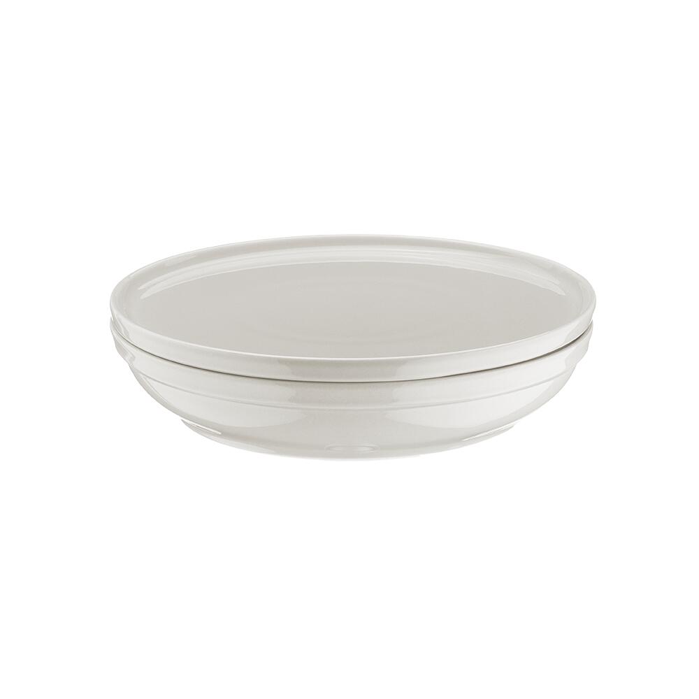 Serviciu de masa FIT-C, 24 piese, 6 persoane, portelan, crem, kutahya porselen