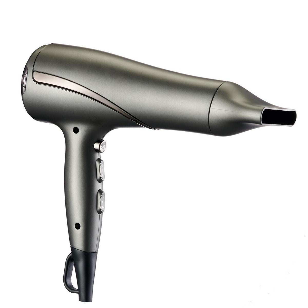 Uscator de par HAUSBERG HB-24GR, 1800 W - 2200 W, 2 viteze, 3 setari temperatura, functie uscare rapida, gri