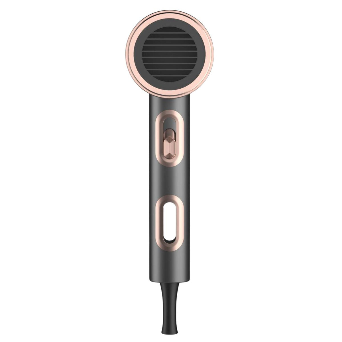 Uscator de par HAUSBERG HB-263GR, 2200W, 2 viteze, 3 trepte de incalzire, gri