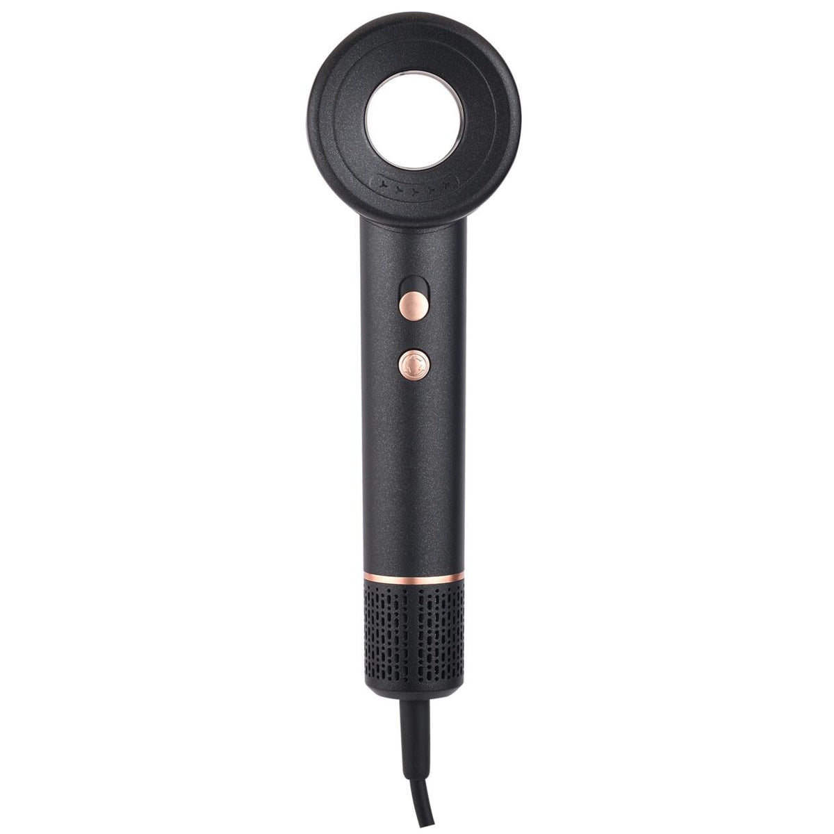 Uscator de Par HAUSBERG HB-264NG, Motor BLDC mare viteza, 1600W (echiv. 3000W), 3 temperaturi, 2 viteze, Aer rece/cald cu indicator LED