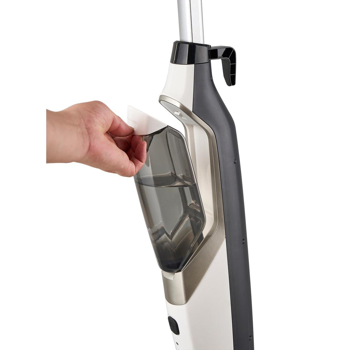 Aparat de Curățat Suprafețe cu Abur Hausberg HB-2881AB, 1500W, 0.5 Bar, Rezervor 600ml, 2 Viteze, Cablu 4.7m, Stație Stocare și 2 Role Incluse