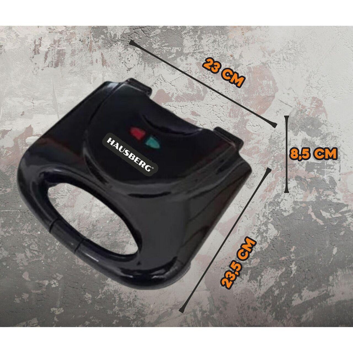 SANDWICH MAKER HB-3510 NEGRU