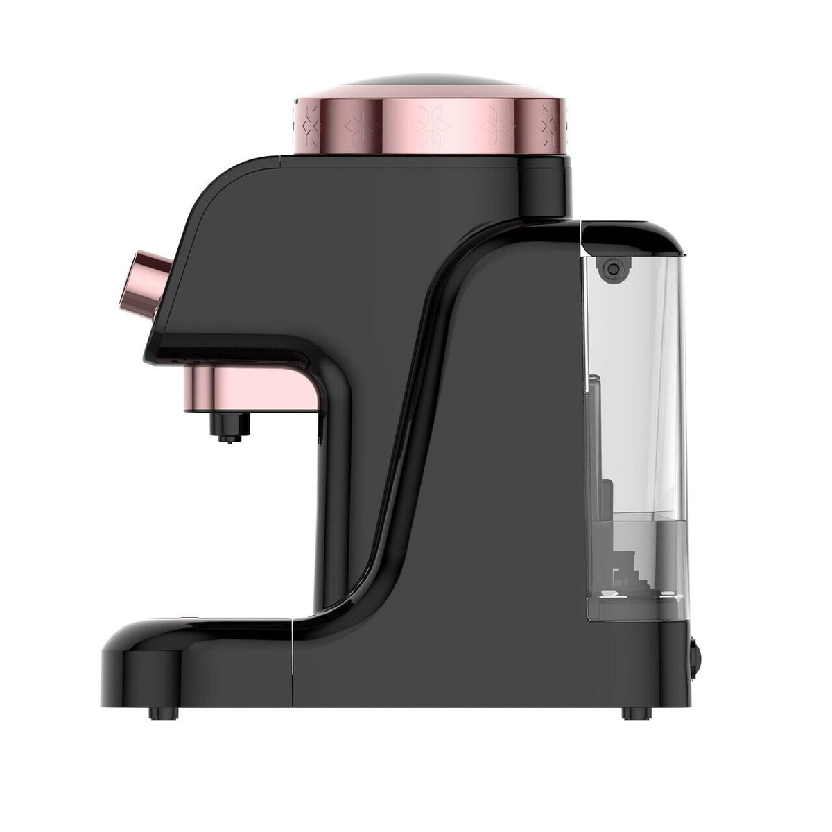 Aparat Automat de Cafea Turcească Hausberg HB-3830NG, 700W, Rezervor 1L, Autocurățare, Preparare Lentă, Negru/Gri