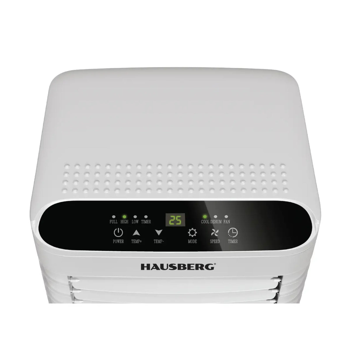 Aparat de aer conditionat portabil HAUSBERG HB-5960AB, 1920W, 300 m3/h, LCD, 9000 BTU, Alb