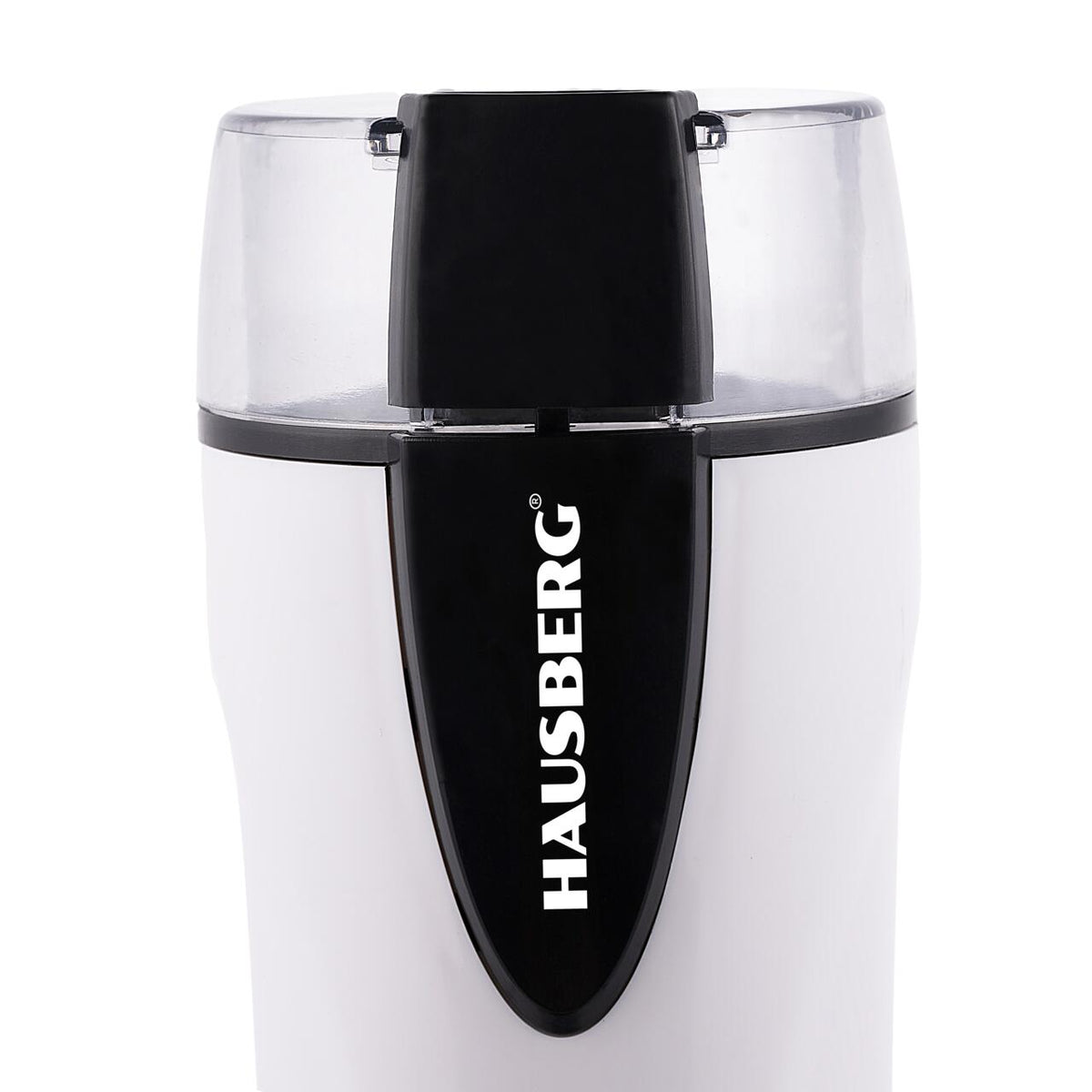 Rasnita electrica cafea HAUSBERG HB-7564AB, 150 - 200W, 70g, motor din cupru, alb