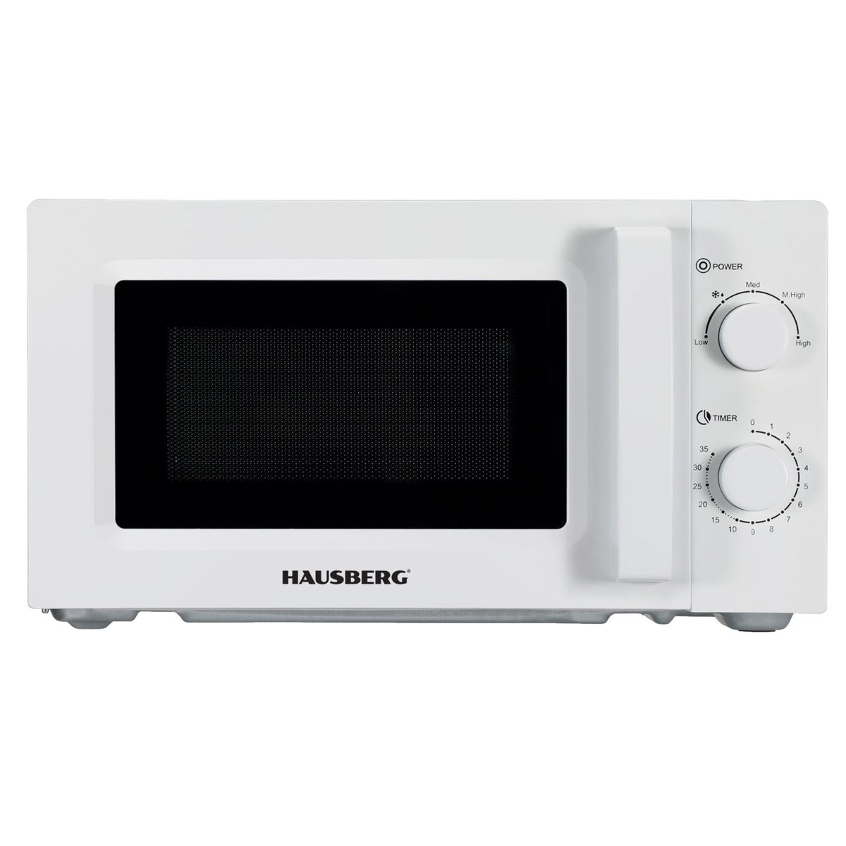 Cuptor cu microunde HAUSBERG HB-8008, 20L, functie dezghetare, lumina interioara