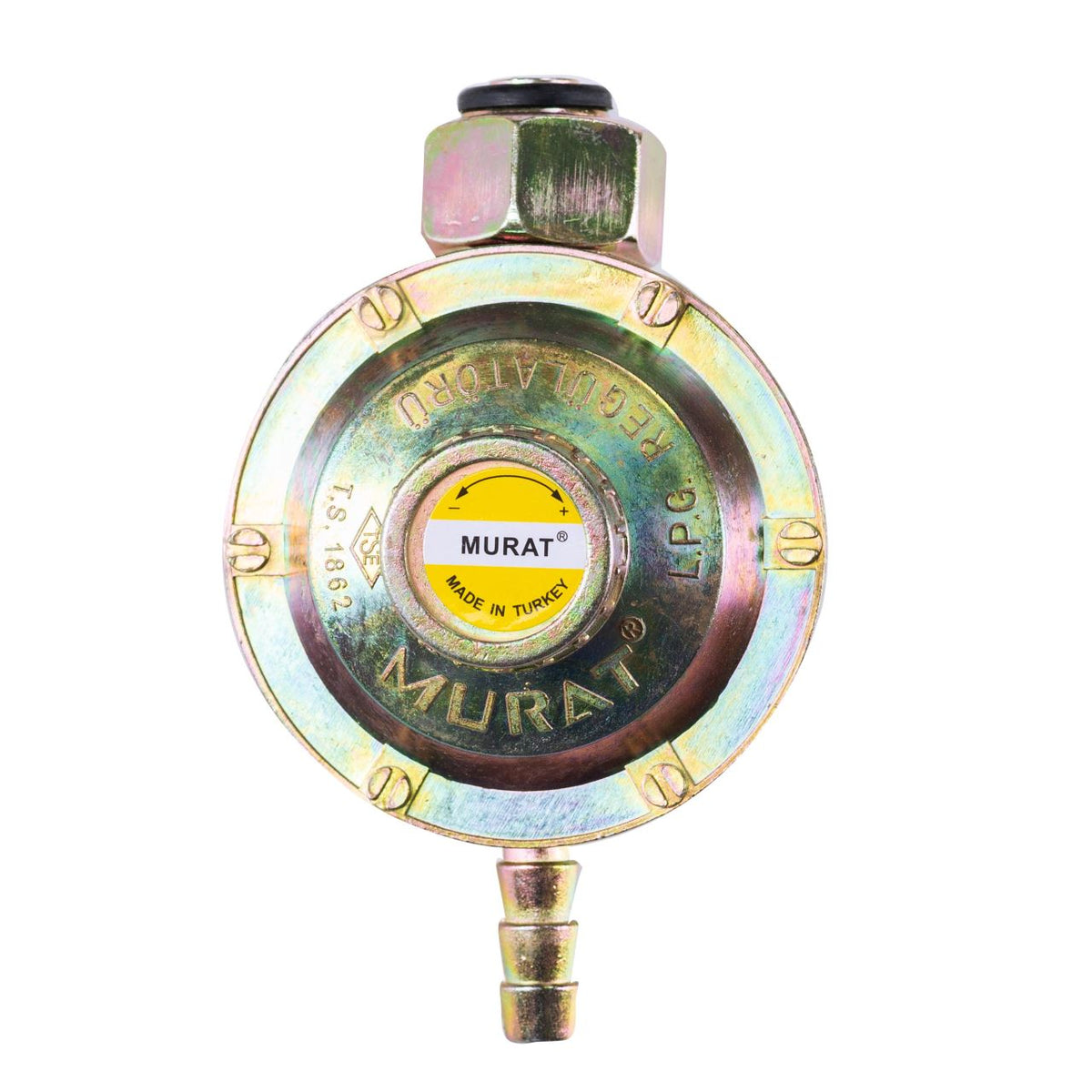Pachet Soba pe gaz GPL HAUSBERG HB-1010NG, aprindere piezo-electrica, 4.2kW, Negru, Ceas butelie, 1m furtun gaz MN2015 si 2 coliere furtun