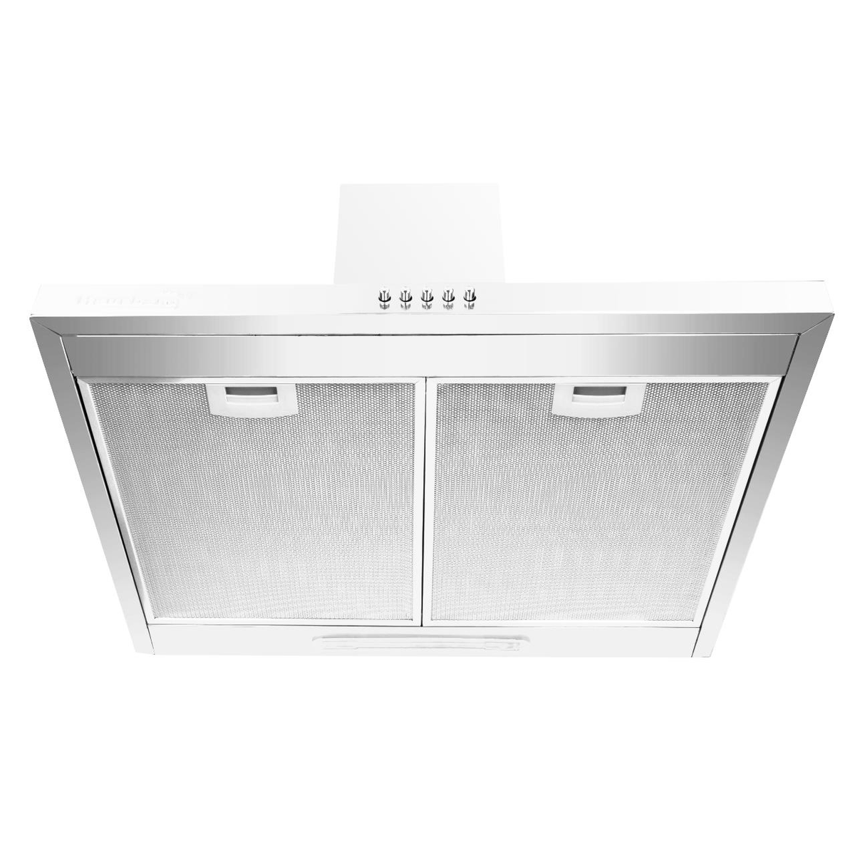 Hota incorporabila decorativa Hausberg HB-1260AB, Putere de absorbtie 450 m3/h, 1 motor, 60 cm, Alb
