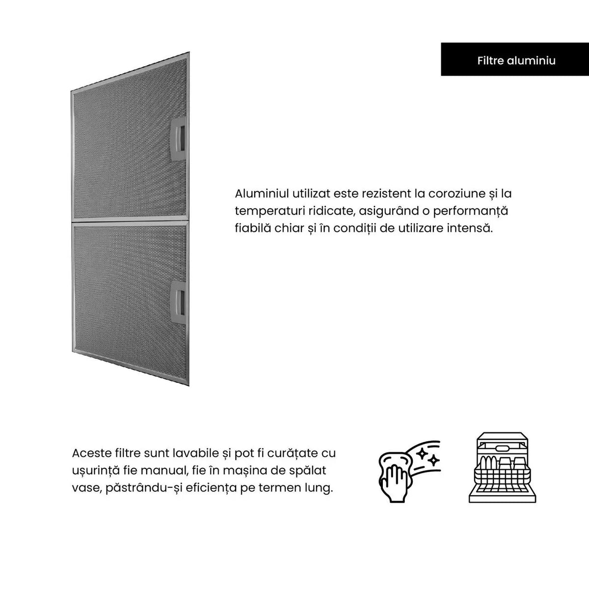 Hota incorporabila telescopica Hausberg HB-1285IN, putere de absorbtie 420 m3/h, 2 motoare, 60 cm, Inox