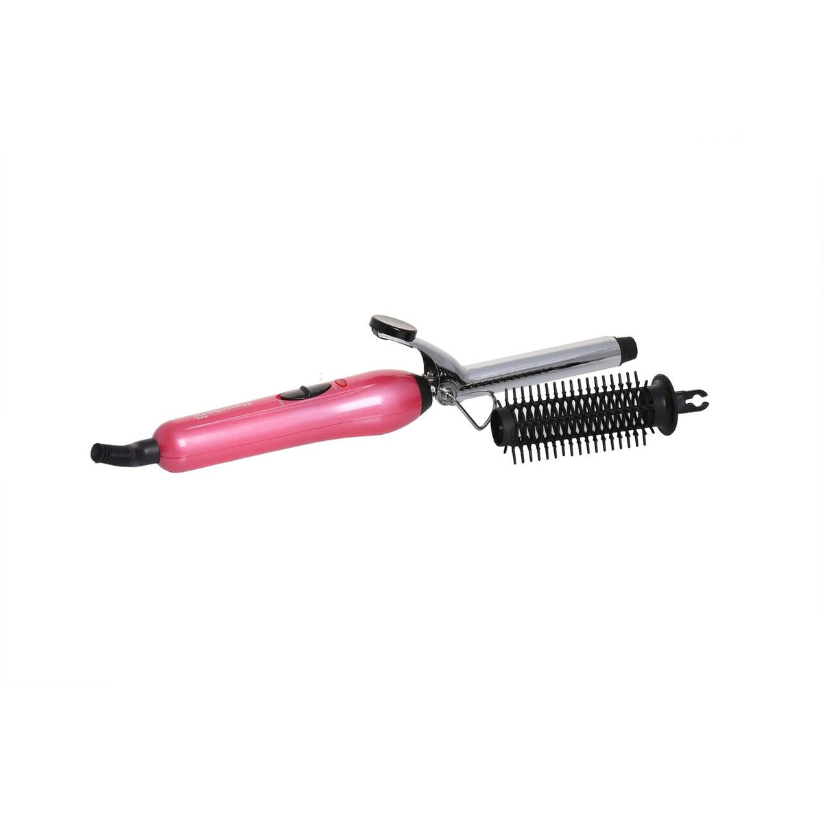 Ondulator pentru par HAUSBERG HB-15RZ, 15W, cablu rotativ 360 grade, Roz