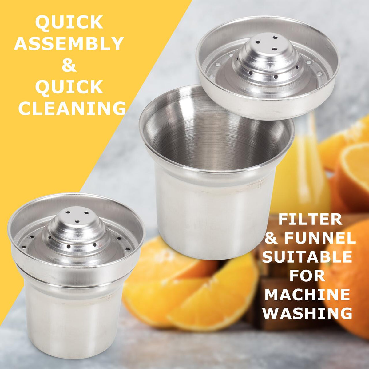 Storcator manual de fructe Hausberg HB3326, Inox