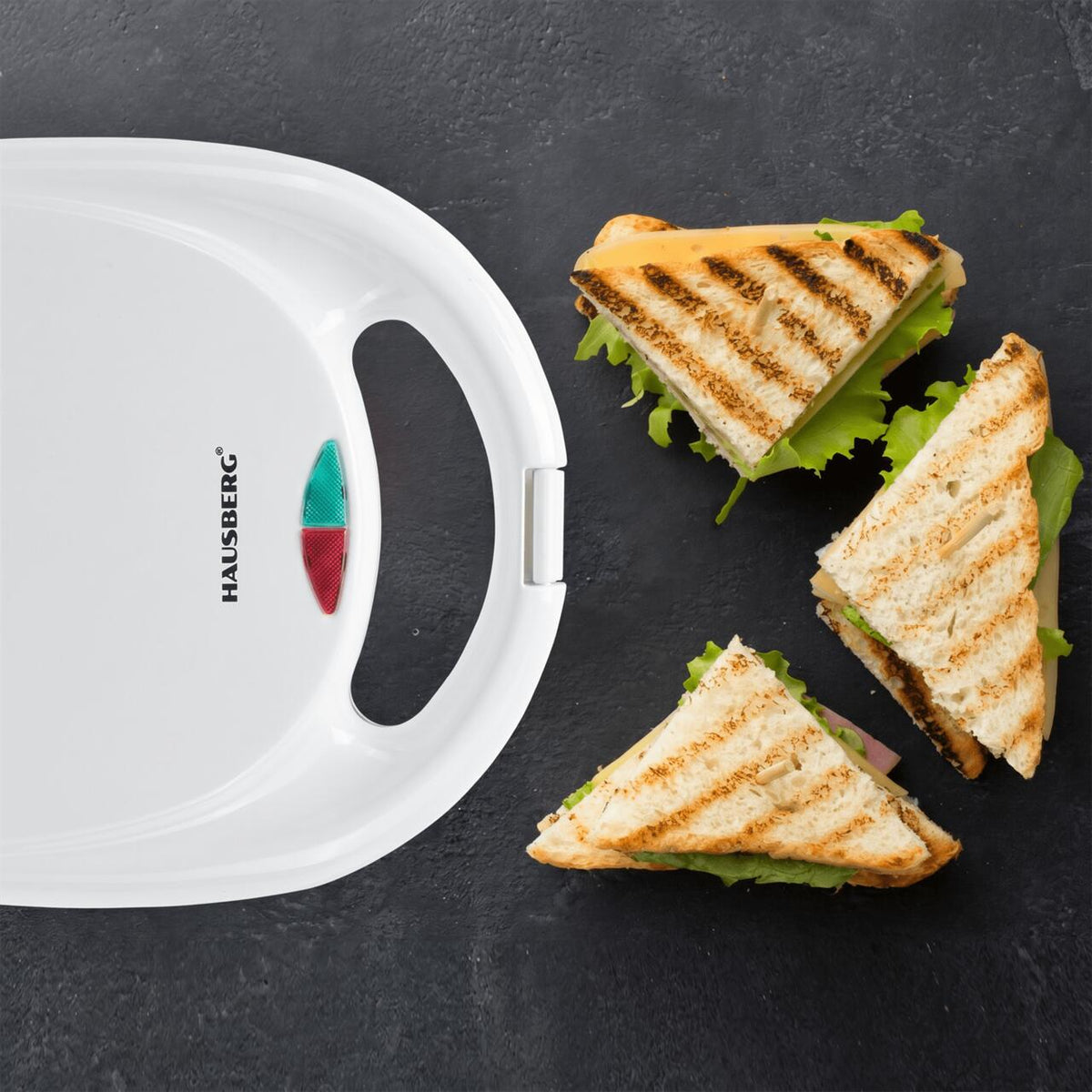 Sandwich Maker Hausberg HB-3510, 800W
