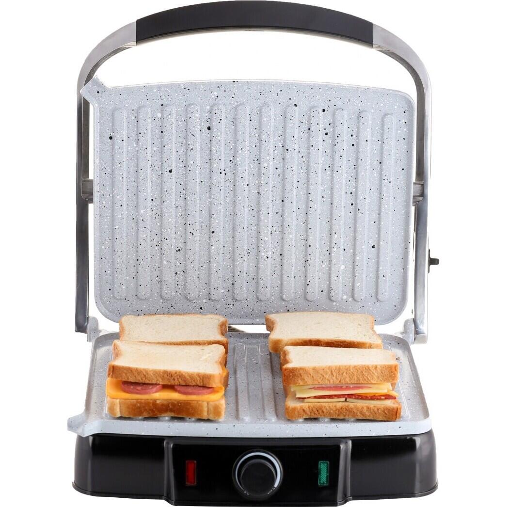 Gratar electric si sandwich maker HAUSBERG HB533, 1850-2200W