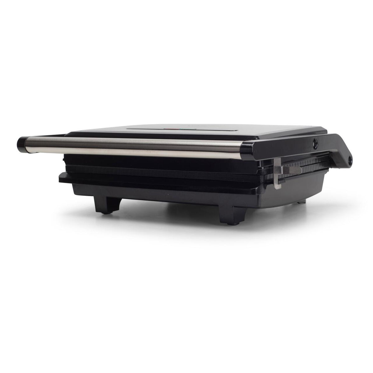 Sandwich maker & grill HAUSBERG HB-539IN, 1100-1300W, Termostat reglabil, Placi acoperite cu granit, Corp din Inox