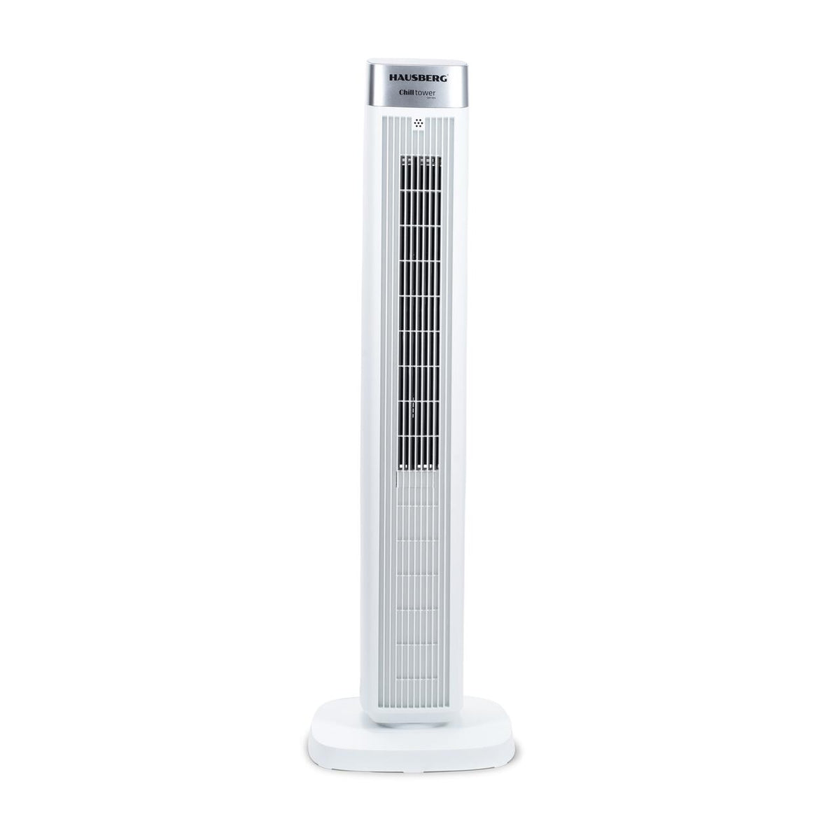 Ventilator turn digital HAUSBERG HB-5953AB, 55W, 41 inch, 3 viteze, 3 moduri, temporizator 24h, LED, oscilatie, telecomanda, difuzor parfum