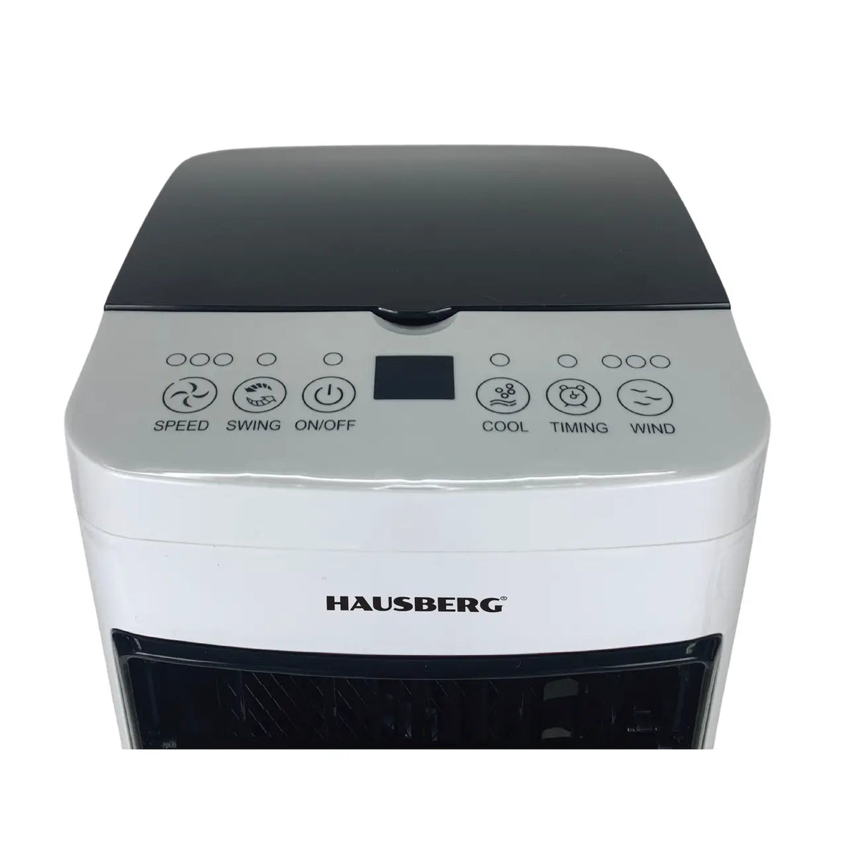 Ventilator cu racire si umidificare HAUSBERG HB-5955, 3 viteze, temporizator 12h, rezervor 4L, telecomanda