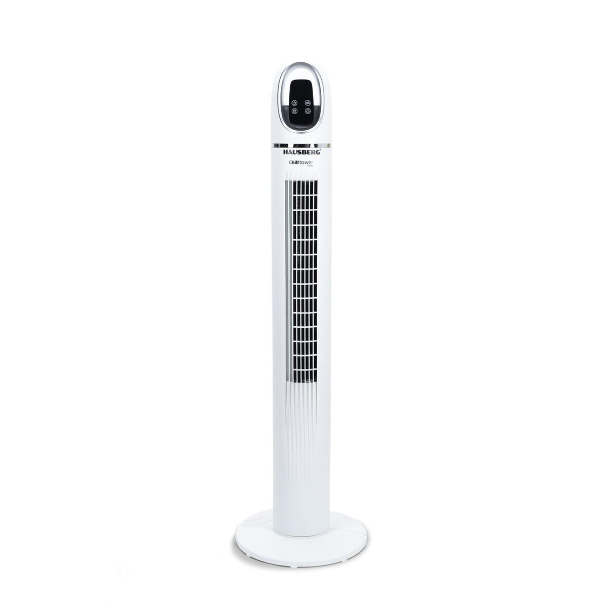 Ventilator turn digital HAUSBERG HB-5958AB, 55W, 45 inch, 3 viteze, temporizator 24h, LED, oscilatie, telecomanda