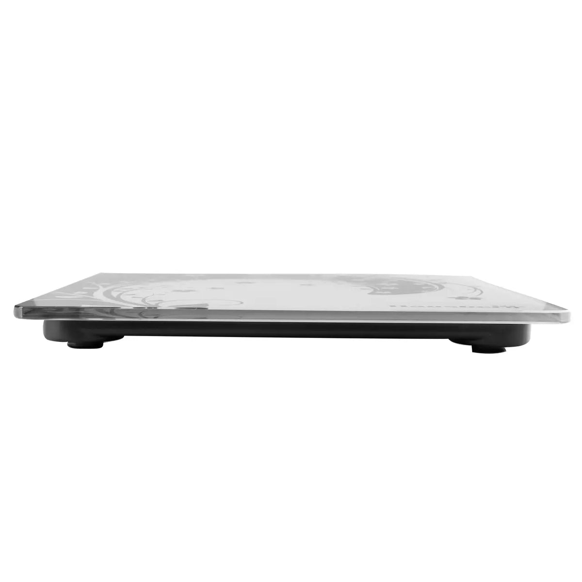 Cantar corporal HAUSBERG HB-6003NG, 180kg, baterie cu litiu 3v, 30x30cm, Negru