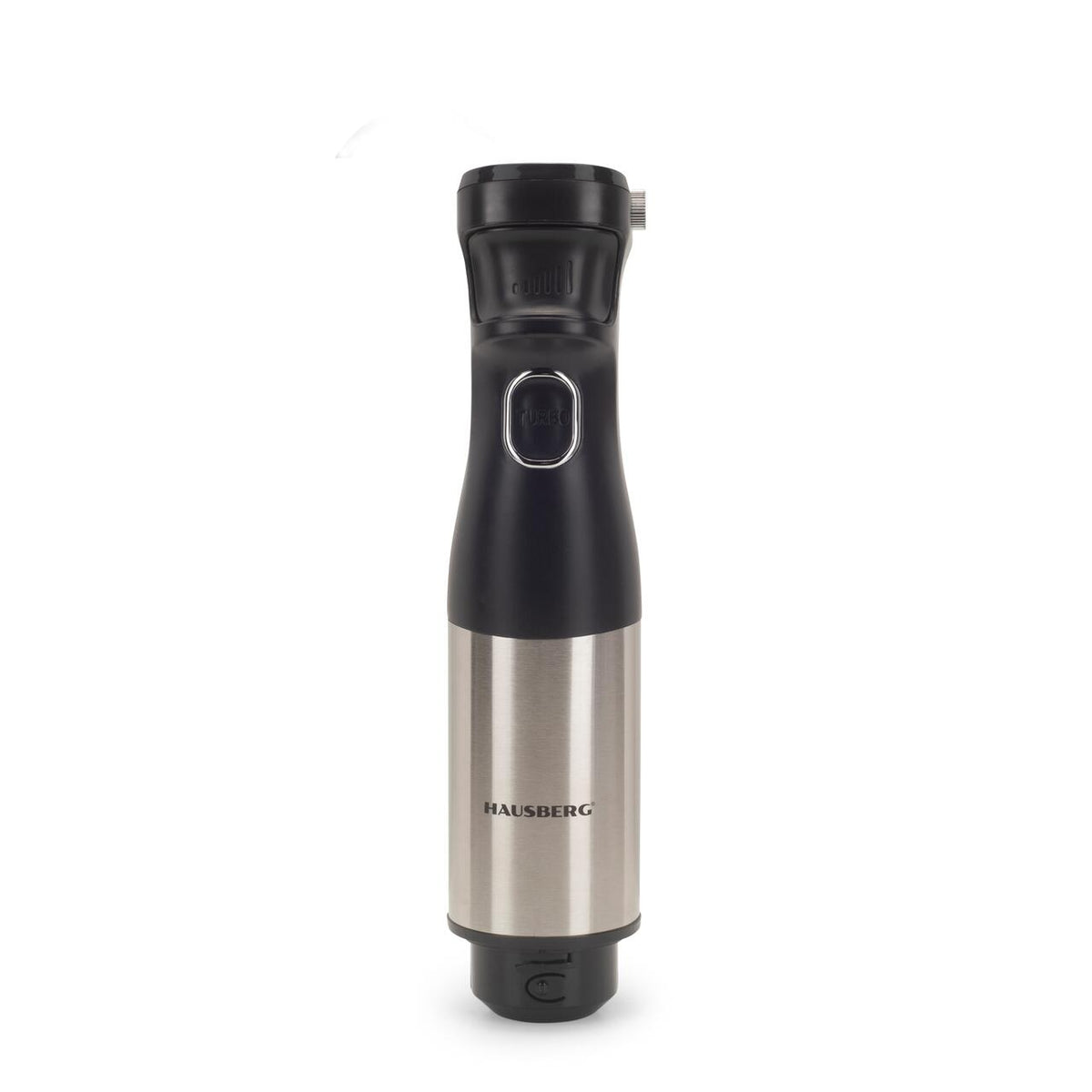 Blender 2 in 1 HAUSBERG HB-7704IN cu putere 1000W, Mixer vertical profesional, 10 trepte de viteza si functie Turbo, Capacitate pahar 700 ml , Multifunctional